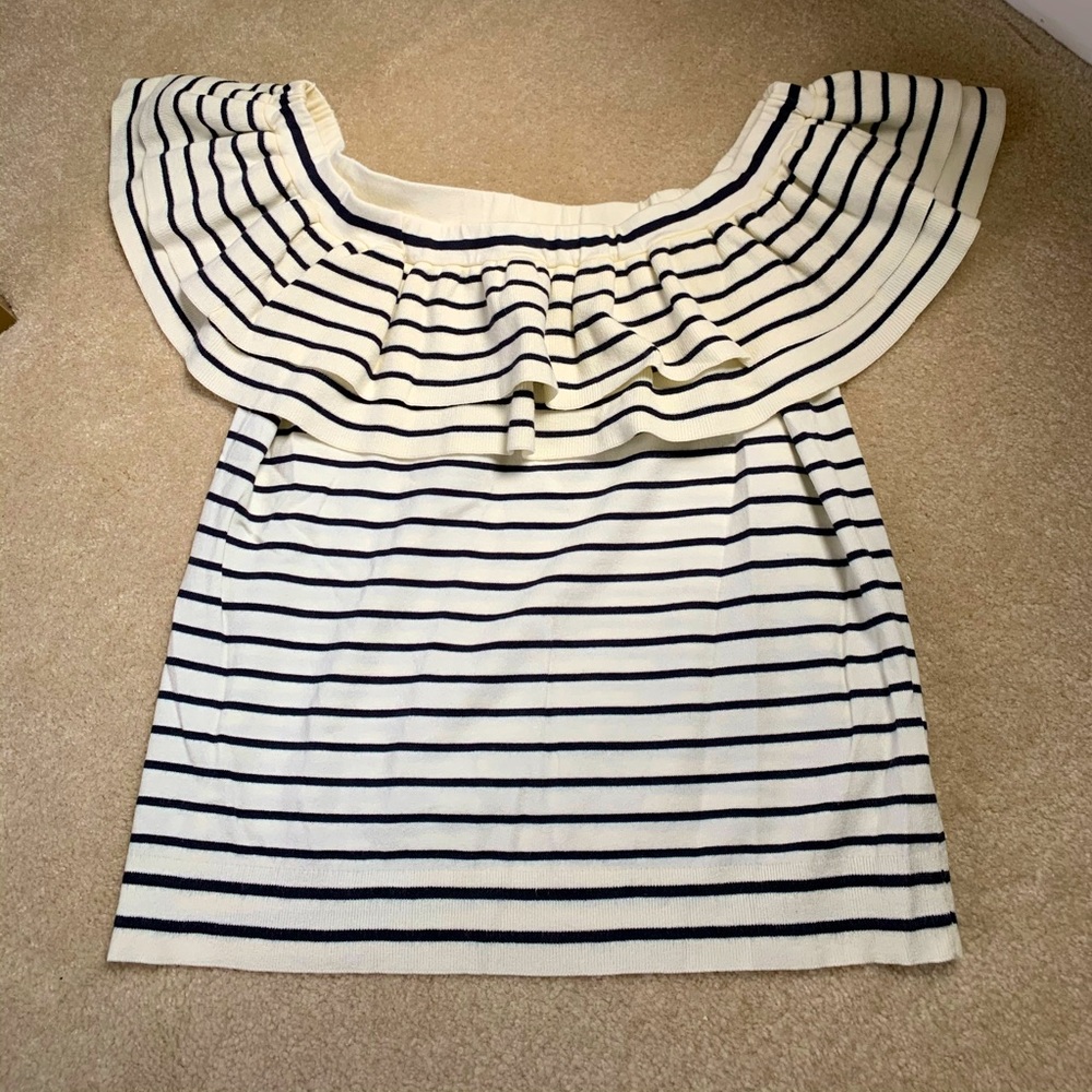 J. Crew Womens Sz XL Off the shoulder Sweater